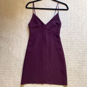 Wilfred Purple Mini Dress